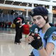 Julia Voth as Jill Valentine. Photo by William Tung